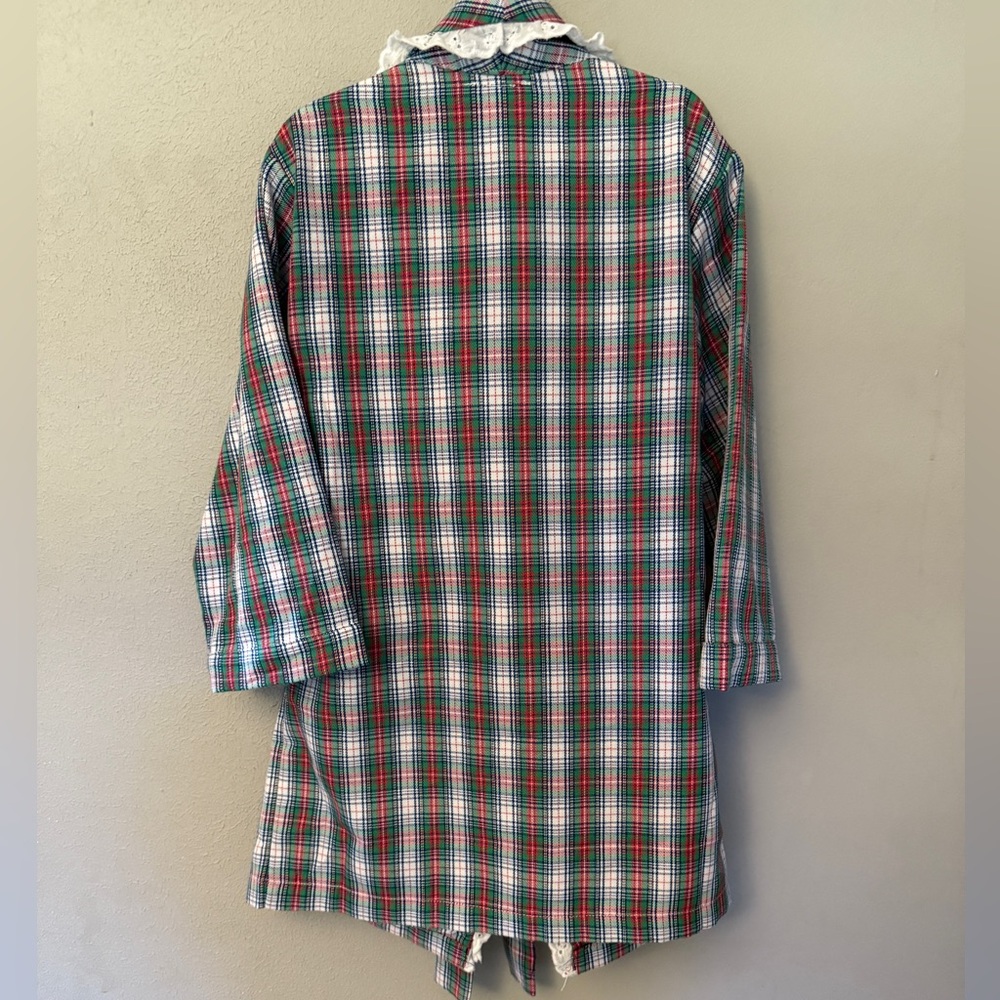 Plaid Children’s Robe - Picture 3 of 3
